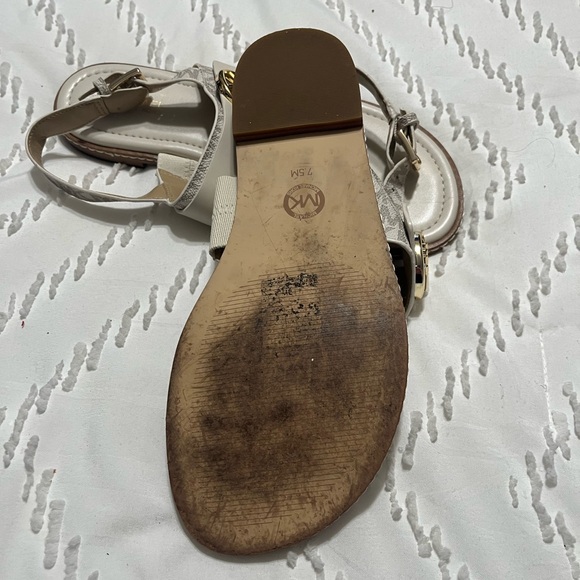 Michael Kors White Sandals - Picture 3 of 3